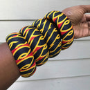 Toghu African Print Bangle Bracelets - Afrilege